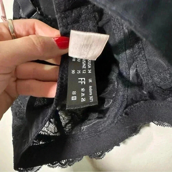 NWT Panache Womens Andorra  Non Wire Bra 34FF - Picture 8 of 8